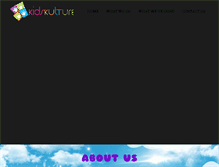 Tablet Screenshot of kidskultureltd.com